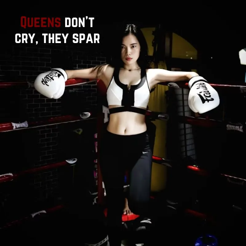 Queens Kickboxing Girl Quotes 2025