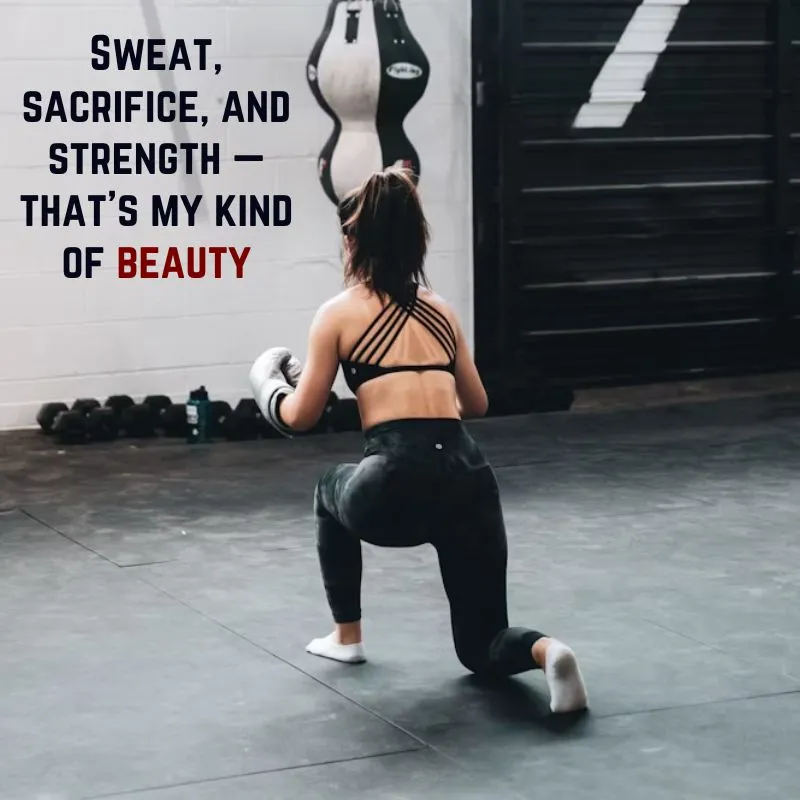 Sacrifice Kickboxing Girl Quotes 2025