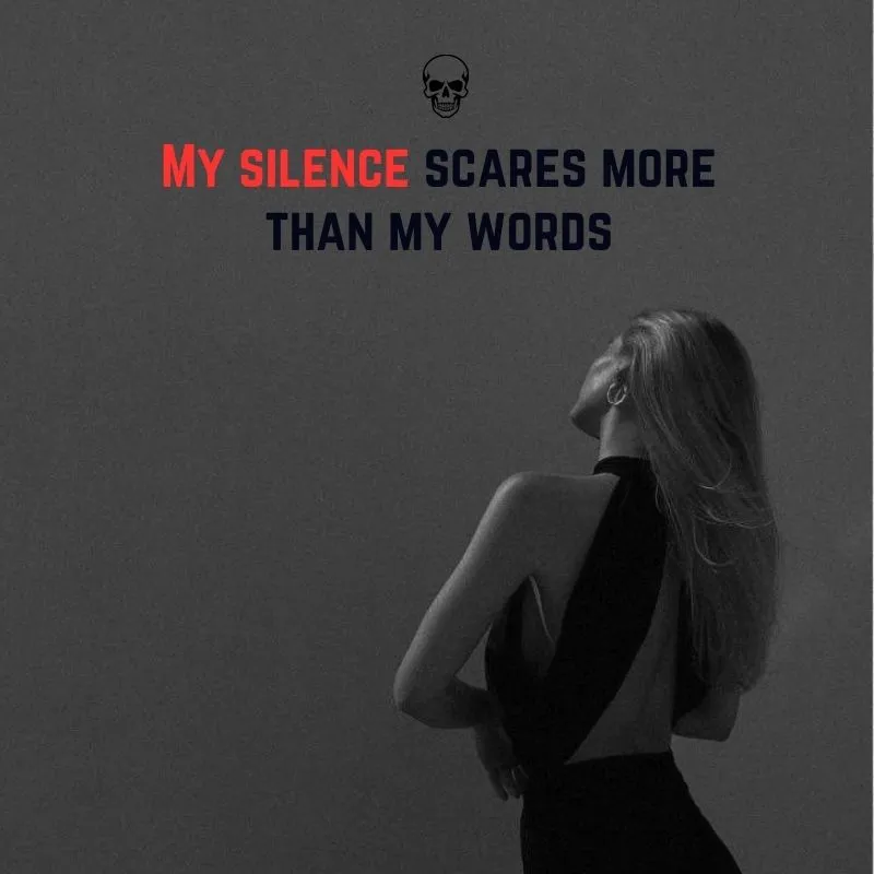 Silence High Level Attitude Status In English 2026 2025 Quotes